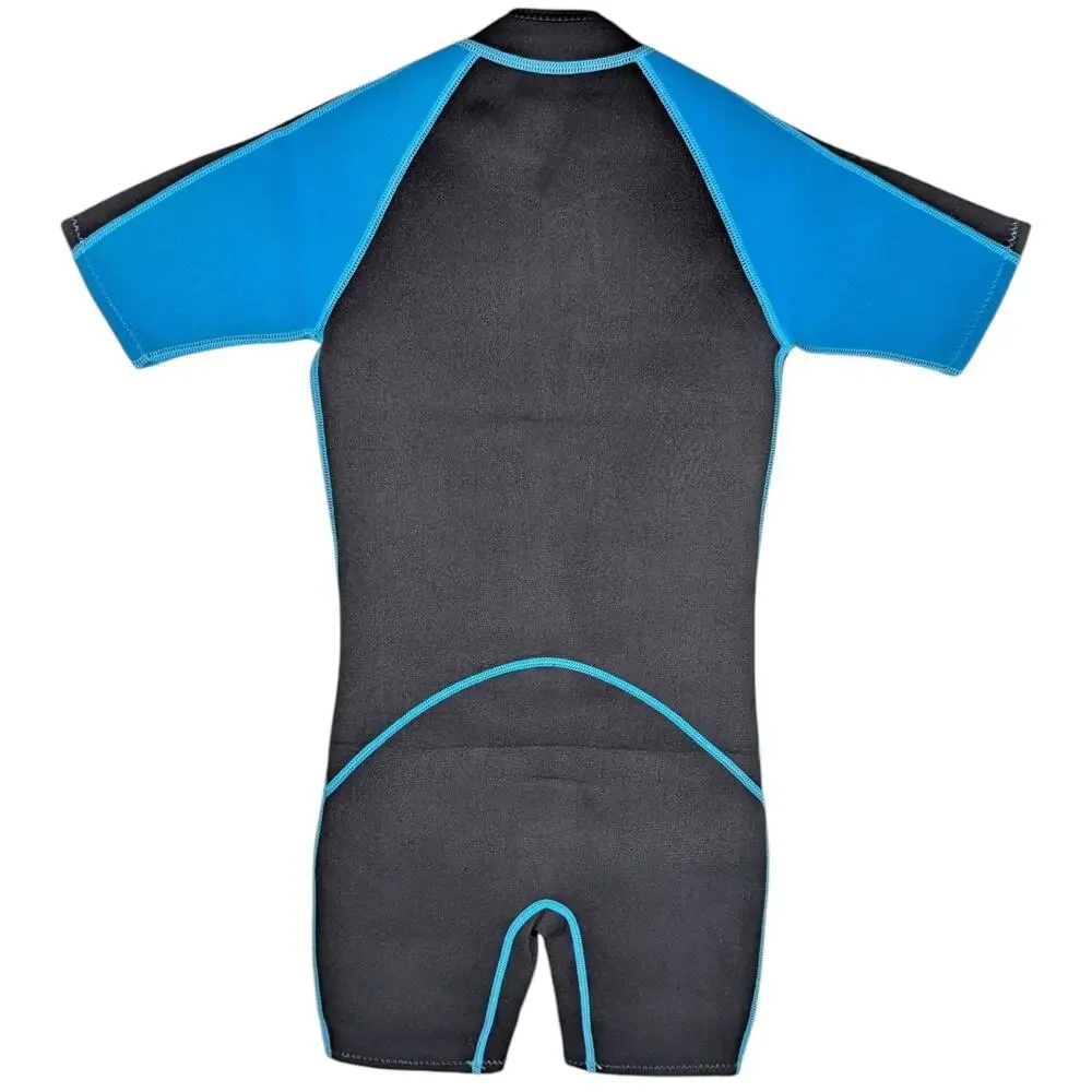 SeaSkin Shorty Front Zip Wetsuit Kids size 12 Youth Diving Snorkeling Surfing
